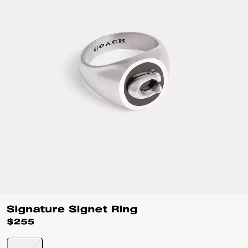 Coach Ring